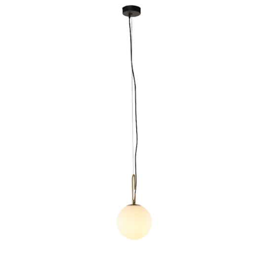 PENDENTE BERLOCK REDONDO Ø20CM VIDRO E METAL BRONZE, PRETO E FOSCO | +LUZ PE-111/1.20BROPT PENDENTE BERLOCK REDONDO Ø20CM VIDRO E METAL BRONZE, PRETO E FOSCO | +LUZ PE-111/1.20BROPT
