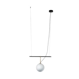 PENDENTE BERLOCK REDONDO Ø55CM VIDRO E METAL BRONZE E PRETO | +LUZ PE-112/1.55BROPT PENDENTE BERLOCK REDONDO Ø55CM VIDRO E METAL BRONZE E PRETO | +LUZ PE-112/1.55BROPT