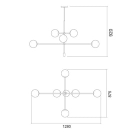 PENDENTE BLOSS FECHADO | USINA 16449/6 PENDENTE BLOSS FECHADO | USINA 16449/6