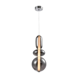 PENDENTE BOLLA FUMÊ LED 20W 3000K 21,5CM | ORLUCE OR1240 PENDENTE BOLLA FUMÊ LED 20W 3000K 21,5CM | ORLUCE OR1240