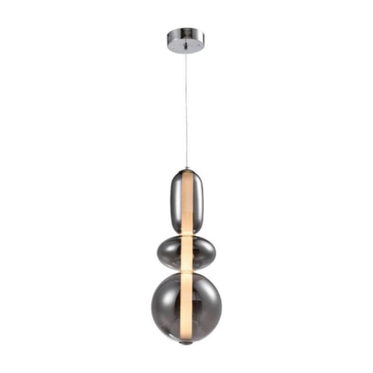 PENDENTE BOLLA FUMÊ LED 20W 3000K 21,5CM | ORLUCE OR1240 PENDENTE BOLLA FUMÊ LED 20W 3000K 21,5CM | ORLUCE OR1240