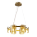 PENDENTE BOUZE CIN 60CM 6XG9 DOURADO E AMBAR | NORDECOR 2534