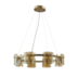 PENDENTE BOUZE CIN 80CM 8XG9 DOURADO E AMBAR | NORDECOR 2536