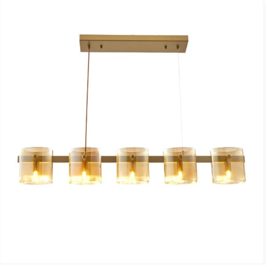PENDENTE BOUZE ORI 5XG9 DOURADO FOSCO E AMBAR | NORDECOR 2538 PENDENTE BOUZE ORI 5XG9 DOURADO FOSCO E AMBAR | NORDECOR 2538