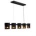PENDENTE BOUZE ORI 5XG9 PRETO E FUME | NORDECOR 2537