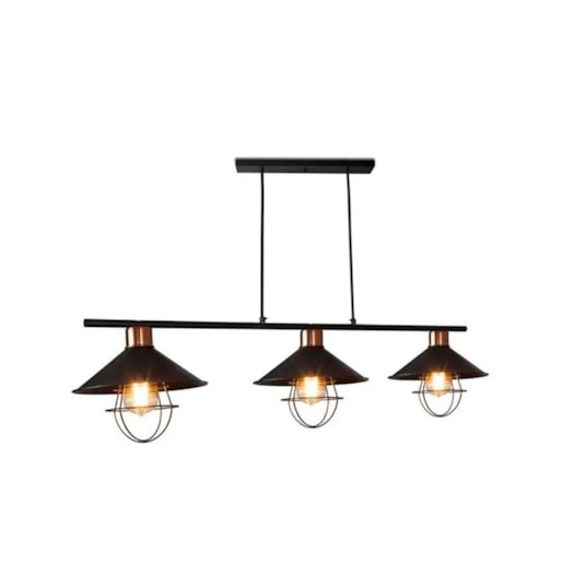 PENDENTE BRONX 3L E27 100CM | SPOTLINE 636/3 PENDENTE BRONX 3L E27 100CM | SPOTLINE 636/3