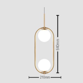 PENDENTE CADRE AYLA G DUPLO 2L | TKS 1729 PENDENTE CADRE AYLA G DUPLO 2L | TKS 1729