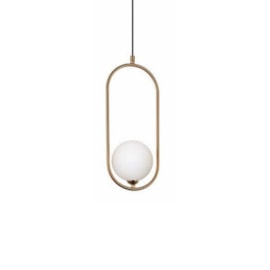 PENDENTE CADRE LED 5W 40,5X17X12CM METAL BRONZE E VIDRO BRANCO | STUDIOLUCE PD1333BZ-BR PENDENTE CADRE LED 5W 40,5X17X12CM METAL BRONZE E VIDRO BRANCO | STUDIOLUCE PD1333BZ-BR
