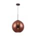 PENDENTE CALICO 35CM METAL PRETO E VIDRO COBRE | STUDIOLUCE WHITE PD1291-CO