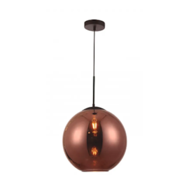 PENDENTE CALICO 35CM METAL PRETO E VIDRO COBRE | STUDIOLUCE WHITE PD1291-CO PENDENTE CALICO 35CM METAL PRETO E VIDRO COBRE | STUDIOLUCE WHITE PD1291-CO