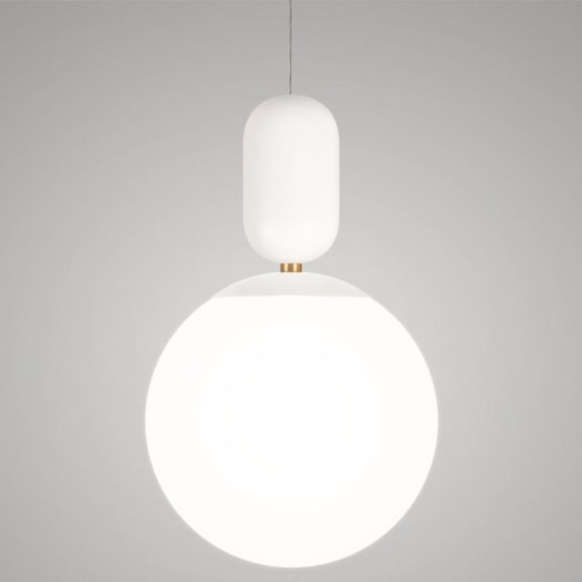 PENDENTE CAPSULE MEGA Ø30X41CM METAL E VIDRO | TKS 1742 PENDENTE CAPSULE MEGA Ø30X41CM METAL E VIDRO | TKS 1742