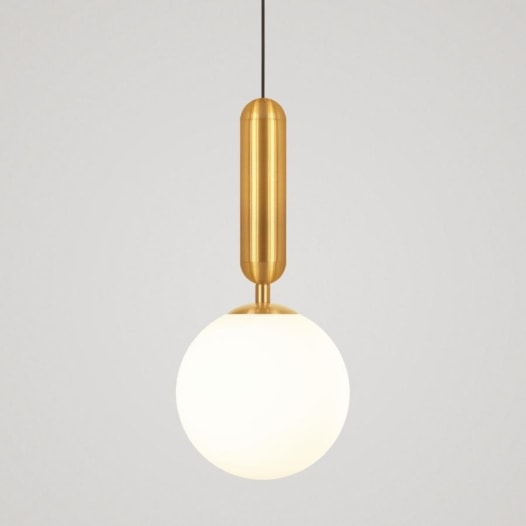 PENDENTE CAPSULE SMALL Ø14X30CM METAL E VIDRO | TKS 1790 PENDENTE CAPSULE SMALL Ø14X30CM METAL E VIDRO | TKS 1790