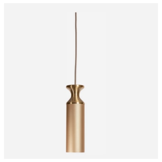 PENDENTE CARRETEL Ø76MM 1L E27 PAR20 Ø110X400MM | USINA 16671/40 PENDENTE CARRETEL Ø76MM 1L E27 PAR20 Ø110X400MM | USINA 16671/40