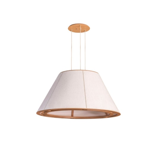 PENDENTE CATEDRAL RIO (A) 65CM X (D) 120CM MADEIRA E TECIDO NATURAL E ROBUST | MADELUSTRE 3417NA/92 PENDENTE CATEDRAL RIO (A) 65CM X (D) 120CM MADEIRA E TECIDO NATURAL E ROBUST | MADELUSTRE 3417NA/92