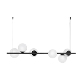 PENDENTE CENTURY RETANGULAR 36X120X36CM ALUMÍNIO E VIDRO | SPOTLINE 733/6 PENDENTE CENTURY RETANGULAR 36X120X36CM ALUMÍNIO E VIDRO | SPOTLINE 733/6