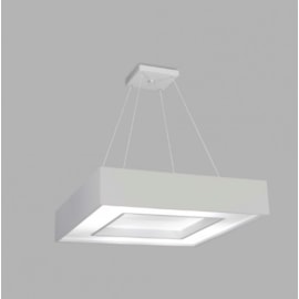 PENDENTE CHERRY QUADRADO 45X45CM ALUMÍNIO E ACRÍLICO | USINA 4541/45 PENDENTE CHERRY QUADRADO 45X45CM ALUMÍNIO E ACRÍLICO | USINA 4541/45