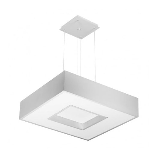PENDENTE CHESS 600X600MM CABO 5 METROS | NEWLINE - 181X PENDENTE CHESS 600X600MM CABO 5 METROS | NEWLINE - 181X