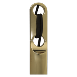 PENDENTE CHIAVE DOURADO | ROMALUX P0004