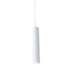 PENDENTE CIPPE CILÍNDRICO 1XGU10 MR16 MAX 7W 30X6CM ALUMÍNIO BRANCO | BELLA ILUMINAÇÃO CIP1PD01BR006