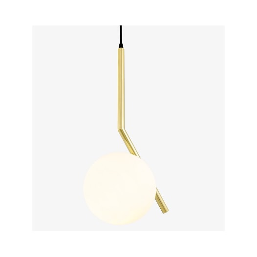 PENDENTE CLARICE BOLA 20CM LATÃO | GOLDEN-ART T1921LT PENDENTE CLARICE BOLA 20CM LATÃO | GOLDEN-ART T1921LT