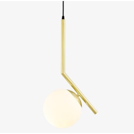 PENDENTE CLARICE BOLA 20CM PINTURA AÇO/ALUMÍNIO | GOLDEN-ART T1921PI PENDENTE CLARICE BOLA 20CM PINTURA AÇO/ALUMÍNIO | GOLDEN-ART T1921PI