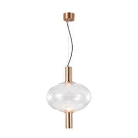 PENDENTE CLEAR LED BOLA Ø28CM 8W 3000K | ORLUCE OR1248