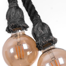 PENDENTE COLOR 180CM CORDA PRETO | NORDECOR 2035