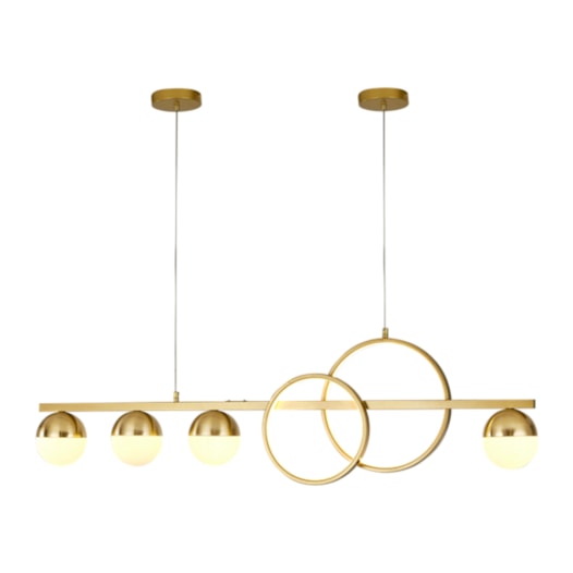 PENDENTE COMPASS N/A DOURADO + DOURADO POLIDO 1200+AROS DE 300 E 250 LED 25W 3000K 1500LM BIVOLT | USINA IMPORTS UI20245/120DR PENDENTE COMPASS N/A DOURADO + DOURADO POLIDO 1200+AROS DE 300 E 250 LED 25W 3000K 1500LM BIVOLT | USINA IMPORTS UI20245/120DR