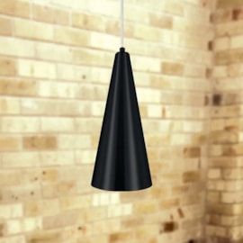 PENDENTE CONE Ø 14CM PINTURA AÇO/ALUMINIO | GOLDEN-ART T200PI PENDENTE CONE Ø 14CM PINTURA AÇO/ALUMINIO | GOLDEN-ART T200PI