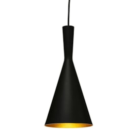 PENDENTE CONE Ø19CM PINTURA AÇO/ALUMÍNIO | GOLDEN-ART T9056PI