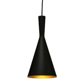PENDENTE CONE Ø19CM PINTURA AÇO/ALUMÍNIO | GOLDEN-ART T9056PI PENDENTE CONE Ø19CM PINTURA AÇO/ALUMÍNIO | GOLDEN-ART T9056PI