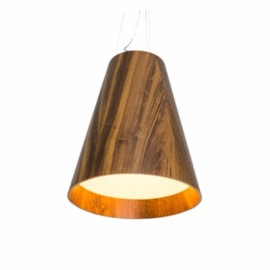 PENDENTE CÔNICA Ø50X61CM MADEIRA E ACRÍLICO | ACCORD 1146 PENDENTE CÔNICA Ø50X61CM MADEIRA E ACRÍLICO | ACCORD 1146