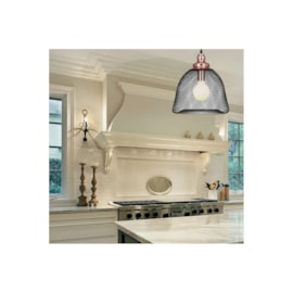 PENDENTE COPPER ARAMADO METAL COBRE E PRETO 1XE27 | BELLA ILUMINAÇÃO XN001 PENDENTE COPPER ARAMADO METAL COBRE E PRETO 1XE27 | BELLA ILUMINAÇÃO XN001