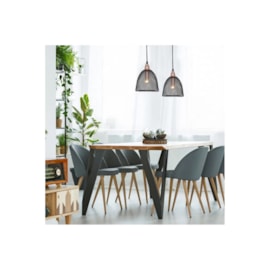 PENDENTE COPPER ARAMADO METAL COBRE E PRETO 1XE27 | BELLA ILUMINAÇÃO XN002 PENDENTE COPPER ARAMADO METAL COBRE E PRETO 1XE27 | BELLA ILUMINAÇÃO XN002