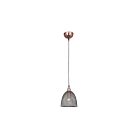 PENDENTE COPPER ARAMADO METAL COBRE E PRETO 1XE27 | BELLA ILUMINAÇÃO XN002 PENDENTE COPPER ARAMADO METAL COBRE E PRETO 1XE27 | BELLA ILUMINAÇÃO XN002