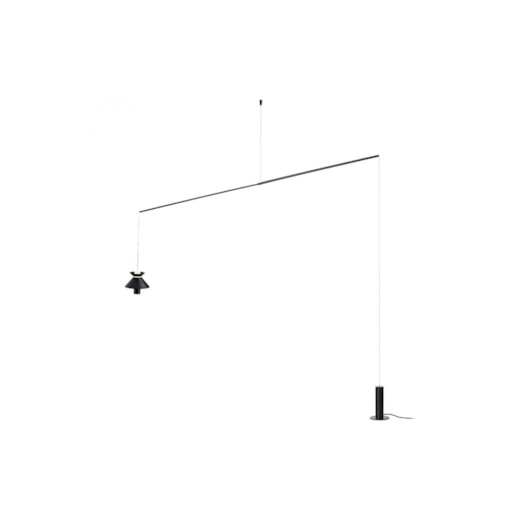 PENDENTE CORDEL PRETO E BRANCO 15X15X13CM  5W + 2W 2700K | BELLA ILUMINAÇÃO CD006 PENDENTE CORDEL PRETO E BRANCO 15X15X13CM  5W + 2W 2700K | BELLA ILUMINAÇÃO CD006