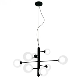 PENDENTE COSMOS PRETO E TRANSPARENTE | STUDIOLUCE PD1430PTTR PENDENTE COSMOS PRETO E TRANSPARENTE | STUDIOLUCE PD1430PTTR