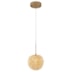 PENDENTE CRISTAL JOU 1*G9 OURO CHAMPAGNE | NORDECOR 2736