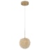 PENDENTE CRISTAL JOU 1*G9 OURO CHAMPAGNE | NORDECOR 2736