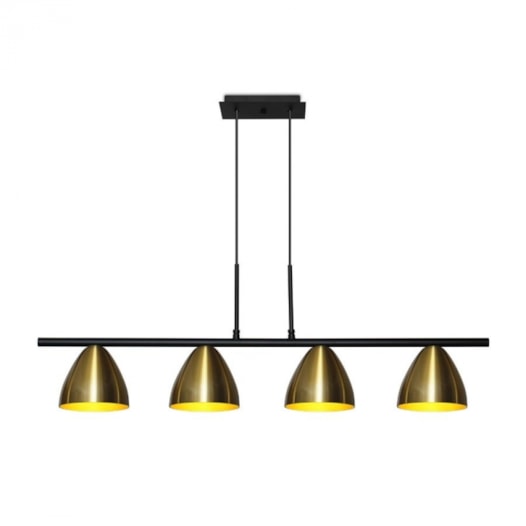 PENDENTE CUBA RETANGULAR 15X80X12CM ALUMÍNIO | SPOTLINE 809/4 PENDENTE CUBA RETANGULAR 15X80X12CM ALUMÍNIO | SPOTLINE 809/4