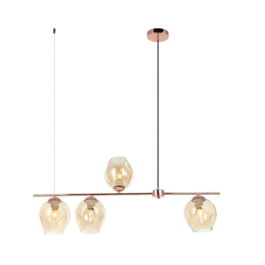 PENDENTE CUTIE 91X15X36CM METAL COBRE E VIDRO CHAMPAGNE | STUDIOLUCE WHITE PD1330CH PENDENTE CUTIE 91X15X36CM METAL COBRE E VIDRO CHAMPAGNE | STUDIOLUCE WHITE PD1330CH