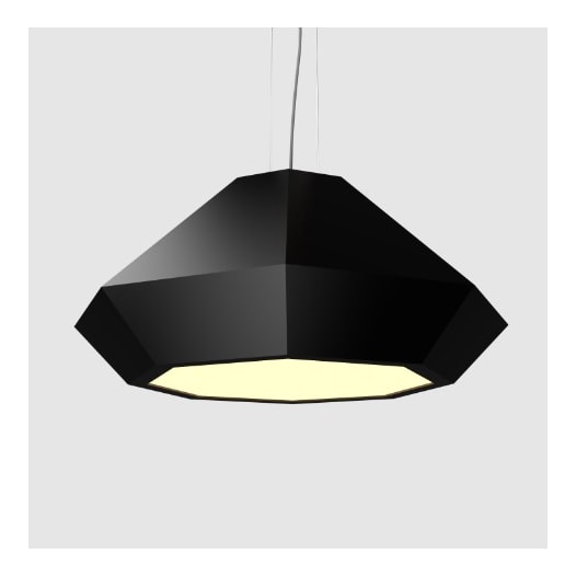 PENDENTE DIAMANTE FACETADO Ø50X22,5CM MADEIRA E ACRÍLICO | ACCORD 1224 PENDENTE DIAMANTE FACETADO Ø50X22,5CM MADEIRA E ACRÍLICO | ACCORD 1224