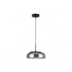 PENDENTE DISKO 3000K 8W 23X10CM METAL PRETO E FUME | BELLA ILUMINAÇÃO FO014S