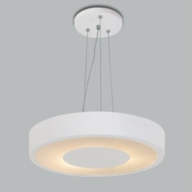 PENDENTE DONNA REDONDO Ø60CM ALUMÍNIO E ACRÍLICO | USINA 4091/60 PENDENTE DONNA REDONDO Ø60CM ALUMÍNIO E ACRÍLICO | USINA 4091/60