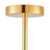 PENDENTE DORNAN 25X90X25CM METAL E VIDRO DOURADO | NORDECOR 2422