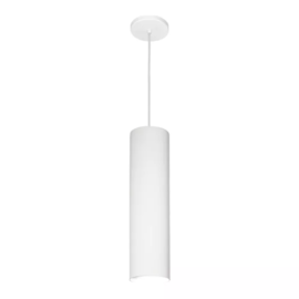 PENDENTE DUCTO CILÍNDRICO MINI DICROICA Ø3,8X28CM ALUMÍNIO | USINA 16252/30 PENDENTE DUCTO CILÍNDRICO MINI DICROICA Ø3,8X28CM ALUMÍNIO | USINA 16252/30
