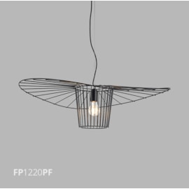 PENDENTE FILO 1X E27 Ø80X120CM METAL PRETO FOSCO | FLAVO FP1220PF PENDENTE FILO 1X E27 Ø80X120CM METAL PRETO FOSCO | FLAVO FP1220PF