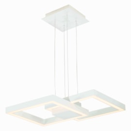 PENDENTE FIT LED 50,4W 4000K 127/220V 410X410X65MM 5M CABO | NEWLINE 705LED4X PENDENTE FIT LED 50,4W 4000K 127/220V 410X410X65MM 5M CABO | NEWLINE 705LED4X