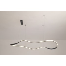 PENDENTE FORMULE PRETO 36W 3000K 2700lm BIVOLT 20lm 1160MM | SL ILUMINAÇÃO 517 PENDENTE FORMULE PRETO 36W 3000K 2700lm BIVOLT 20lm 1160MM | SL ILUMINAÇÃO 517