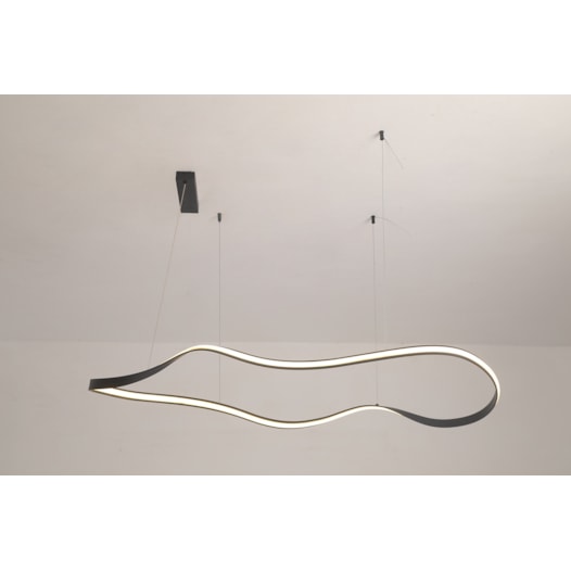 PENDENTE FORMULE PRETO 36W 3000K 2700lm BIVOLT 20lm 1160MM | SL ILUMINAÇÃO 517 PENDENTE FORMULE PRETO 36W 3000K 2700lm BIVOLT 20lm 1160MM | SL ILUMINAÇÃO 517